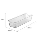 Caja organizadora plástico 26x8.5x5.4cm