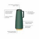 Termo 1lt verde 61636/107