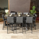 Comedor bar terraza extendible 6 sillas Lucca - Lucca