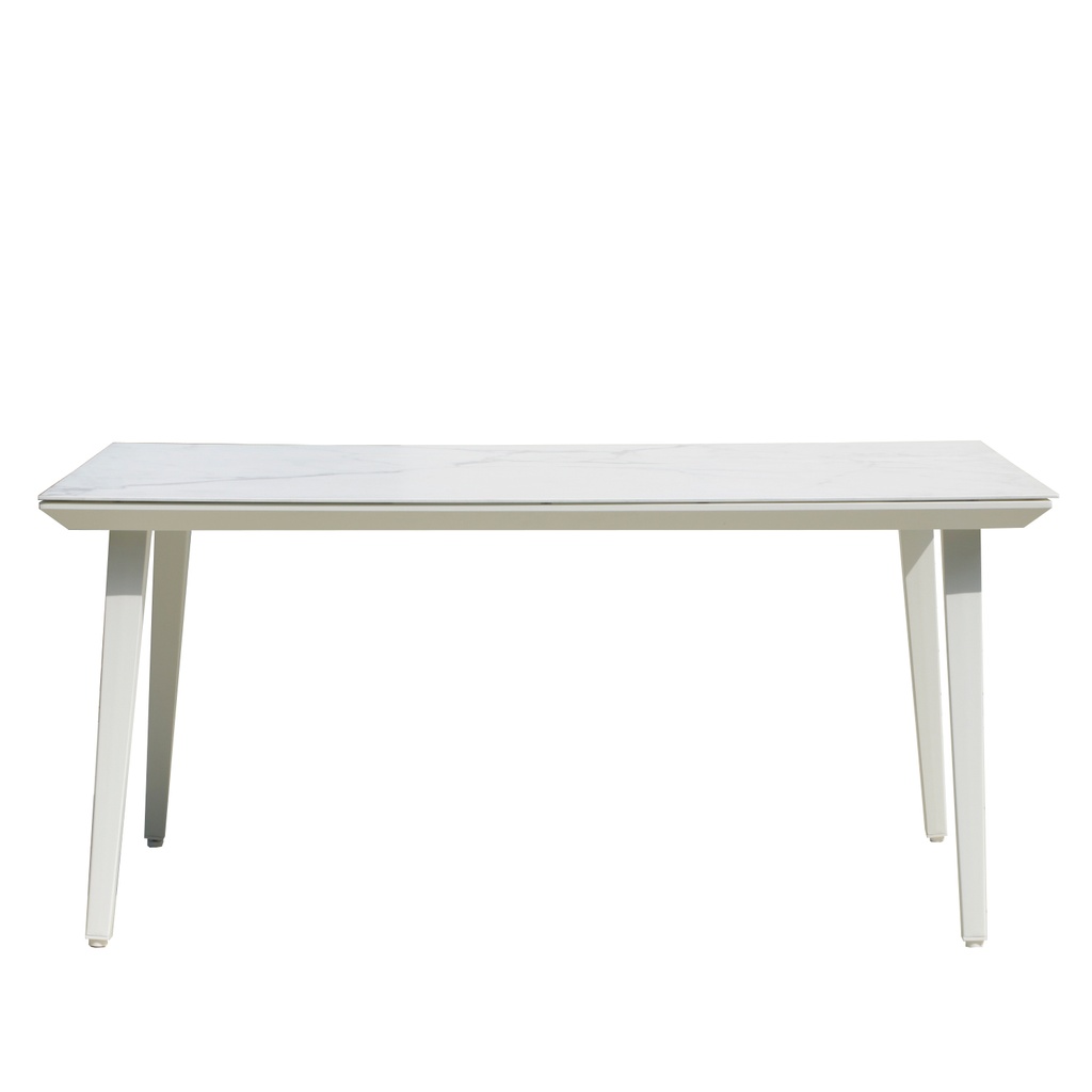 Mesa Terraza 6 sillas Granada blanco