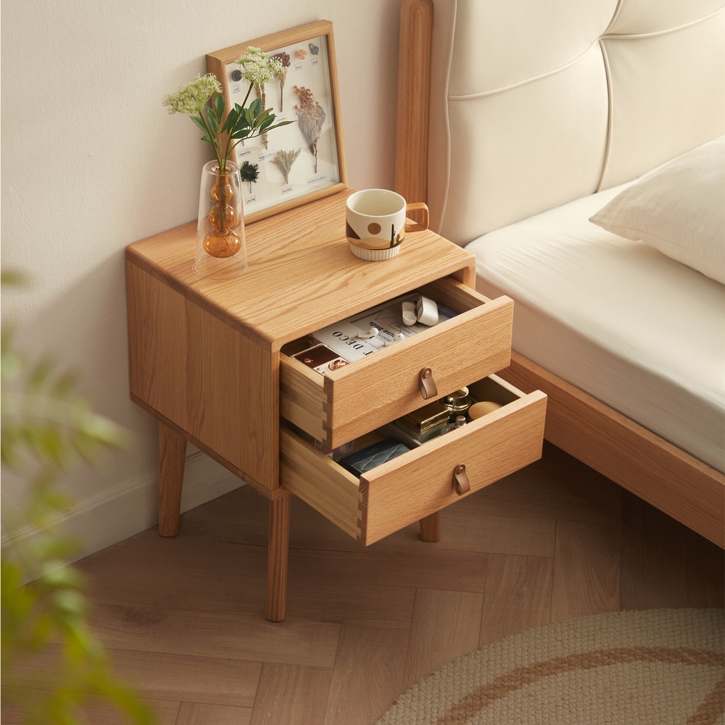 Velador Zuri 2 cajones