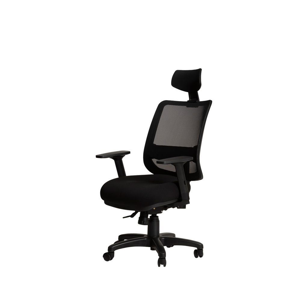 Silla oficina alta Saga negro