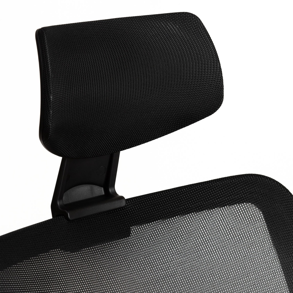 Silla oficina alta Saga gris