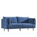 Sofá 3 cuerpos Dayton azul