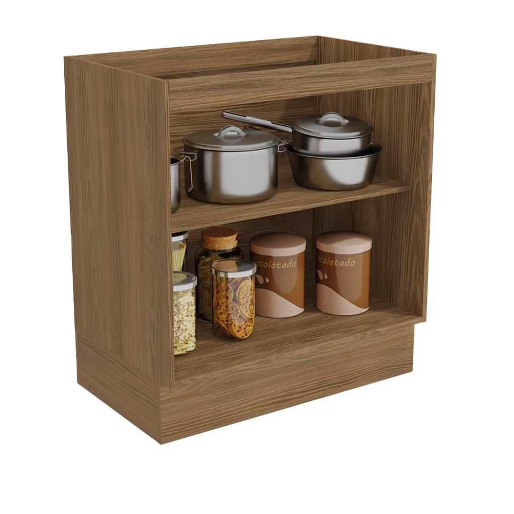 Base cocina Botanic verde 2 puertas 80cm