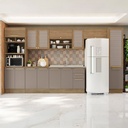 Base cocina Botanic verde 2 puertas 80cm