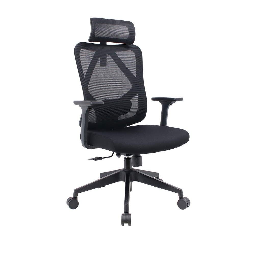 Silla oficina Salin base nylon negro