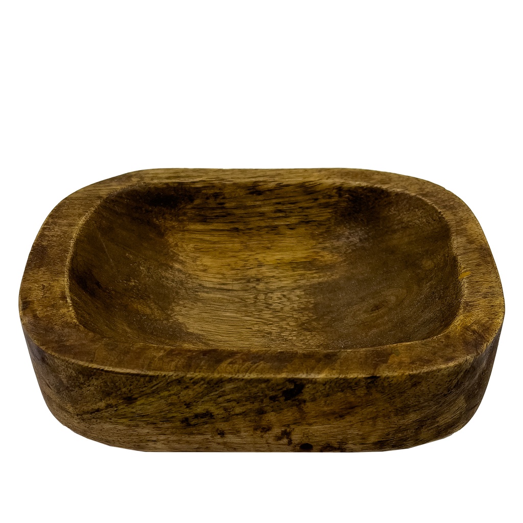 Bowl madera oscuro 15x12x4,5cm