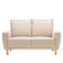 Sofá 2 cuerpos Maya beige