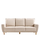 Sofá 3 cuerpos Maya beige