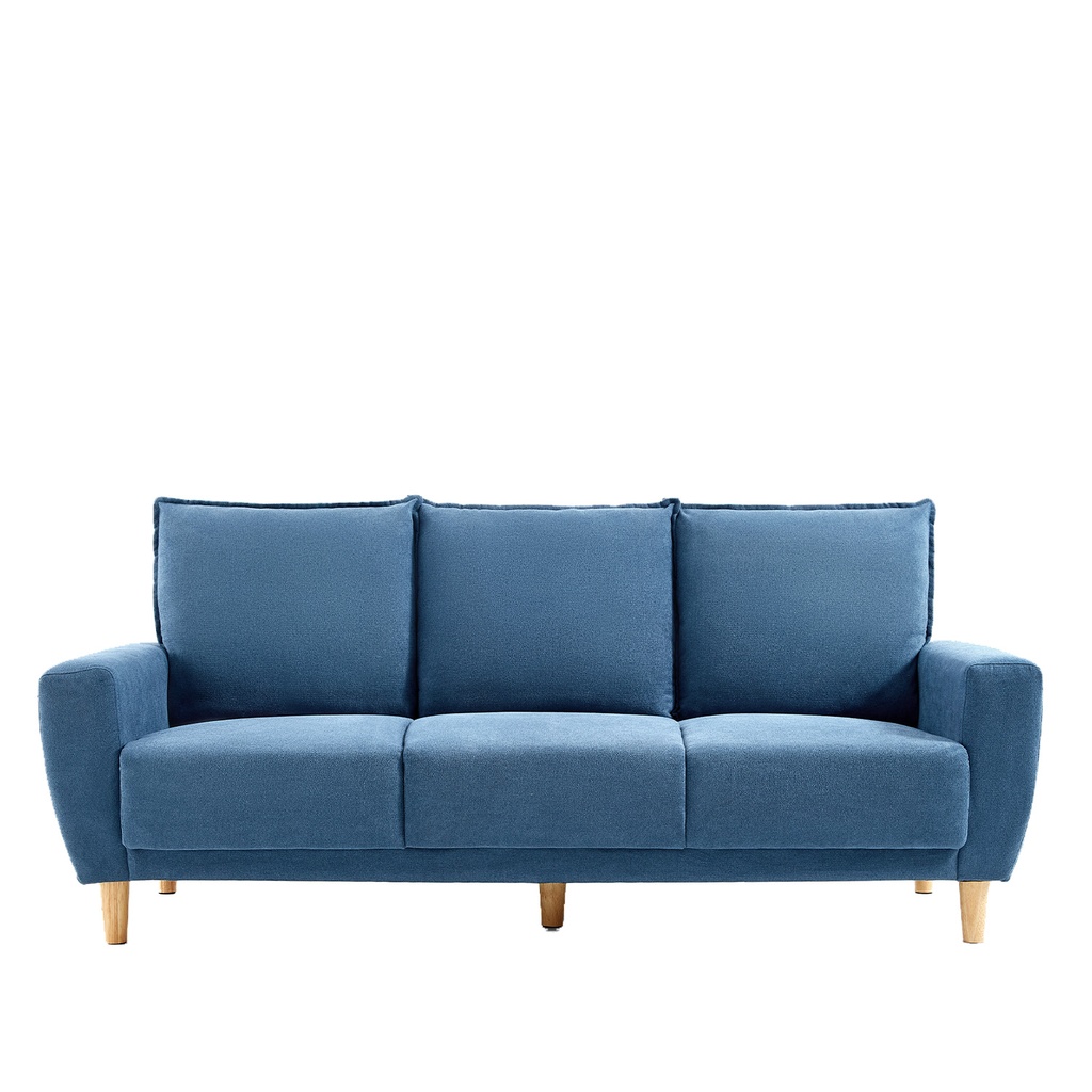 Sofá 3 cuerpos Maya azul