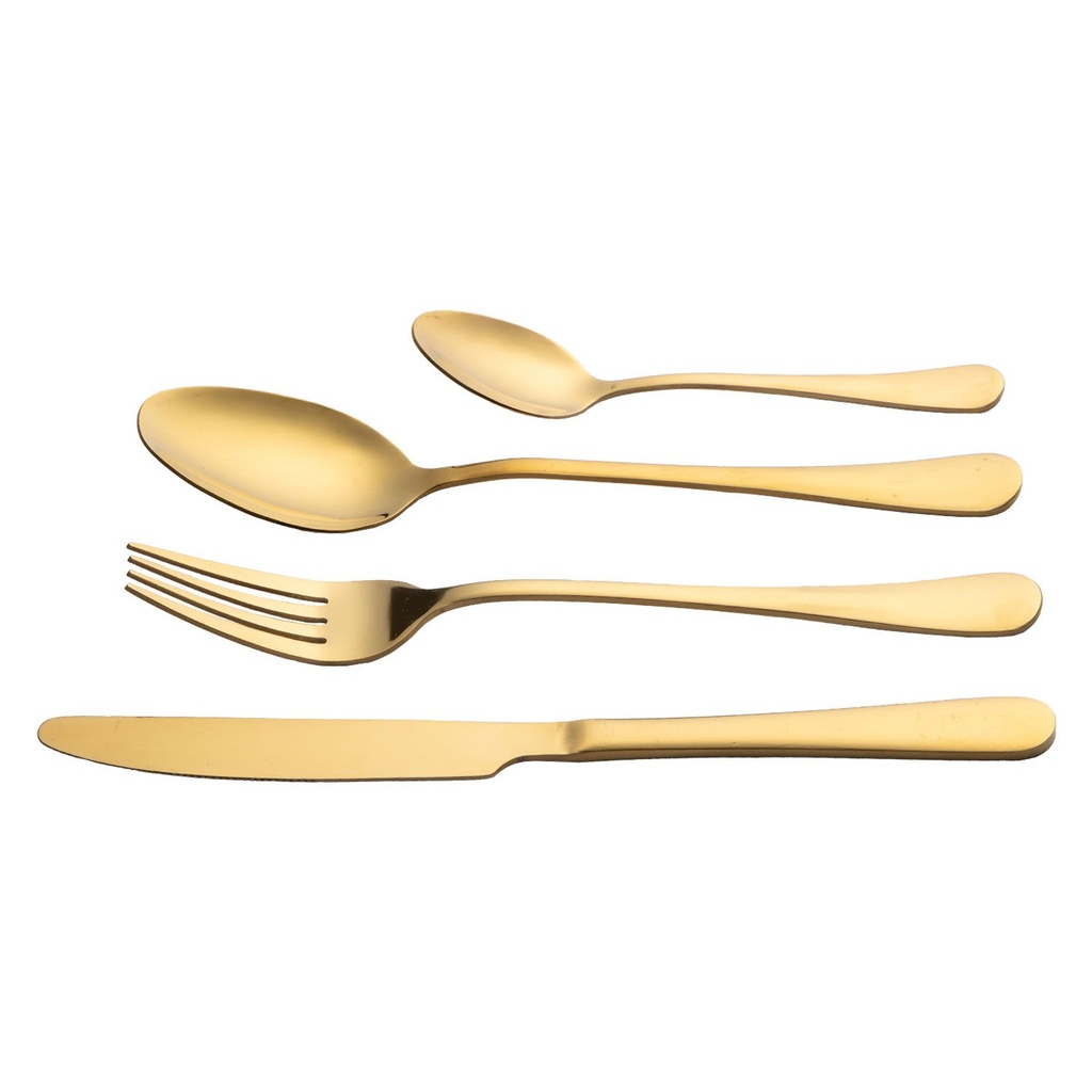 Juego de cubiertos 24 pzas acero inox HD