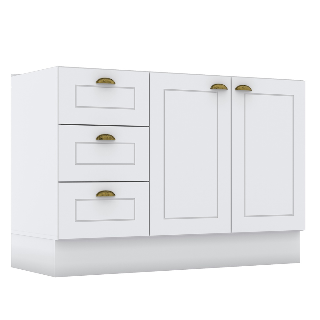 Base cocina Americana blanco 120cm