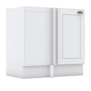 [230018945] Base esquinero Americana blanco 1 puerta 84cm