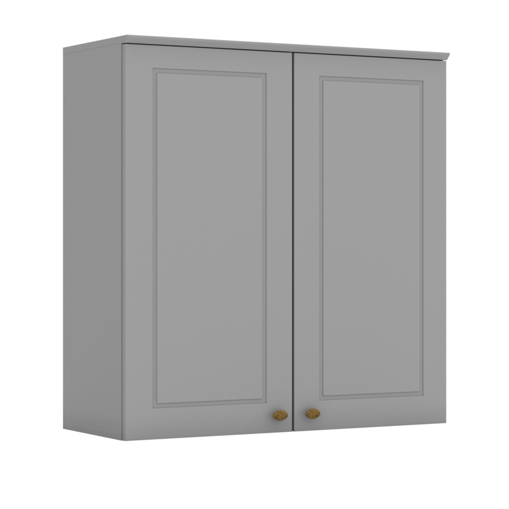 Aéreo cocina Americana gris 2 puertas 80cm