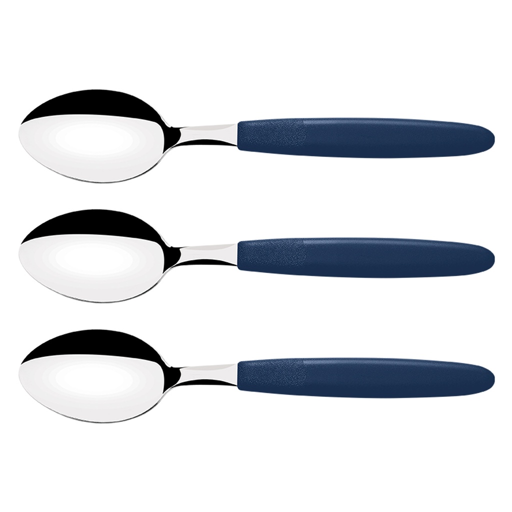 Cucharas de mesa azul set de 3 23363/310
