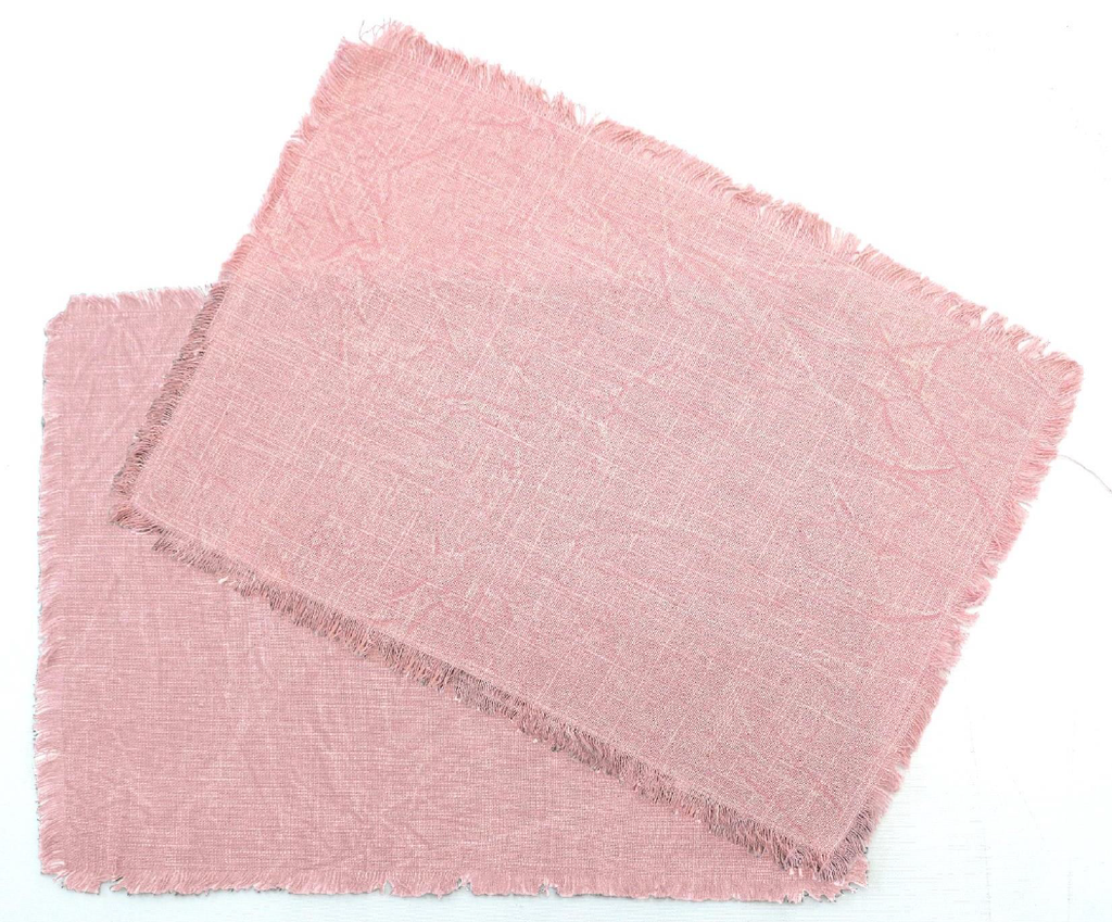 Set 2 Individuales 30x45cm rosado