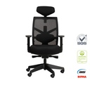 Silla oficina alta Tune negro