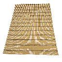 Mantel print lineas 200x135cm