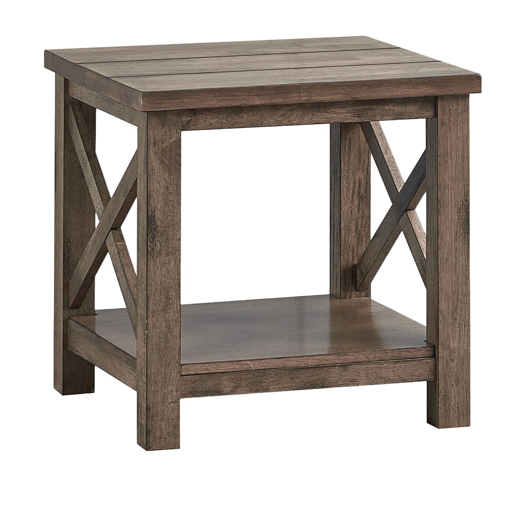 Mesa lateral Rustic Hevea