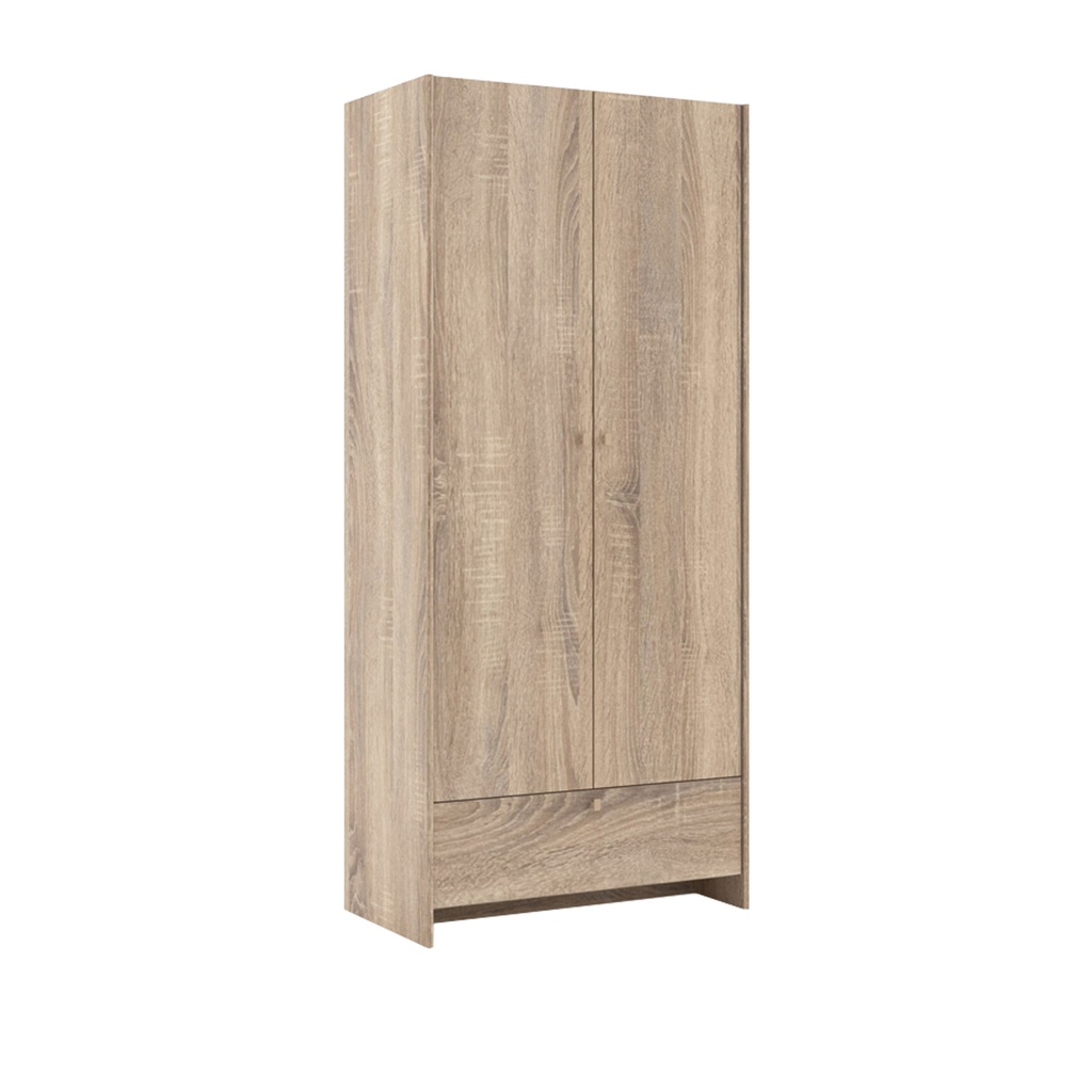 Closet 2 puertas Boegel café claro