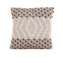 Cojín 45x45cm rombos puntos