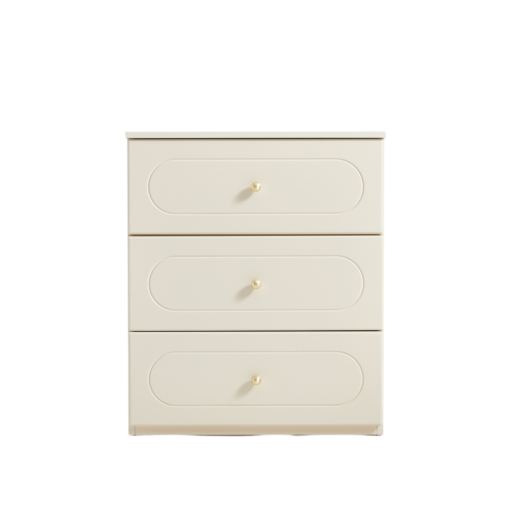 Cómoda velador Chennai 3 cajones