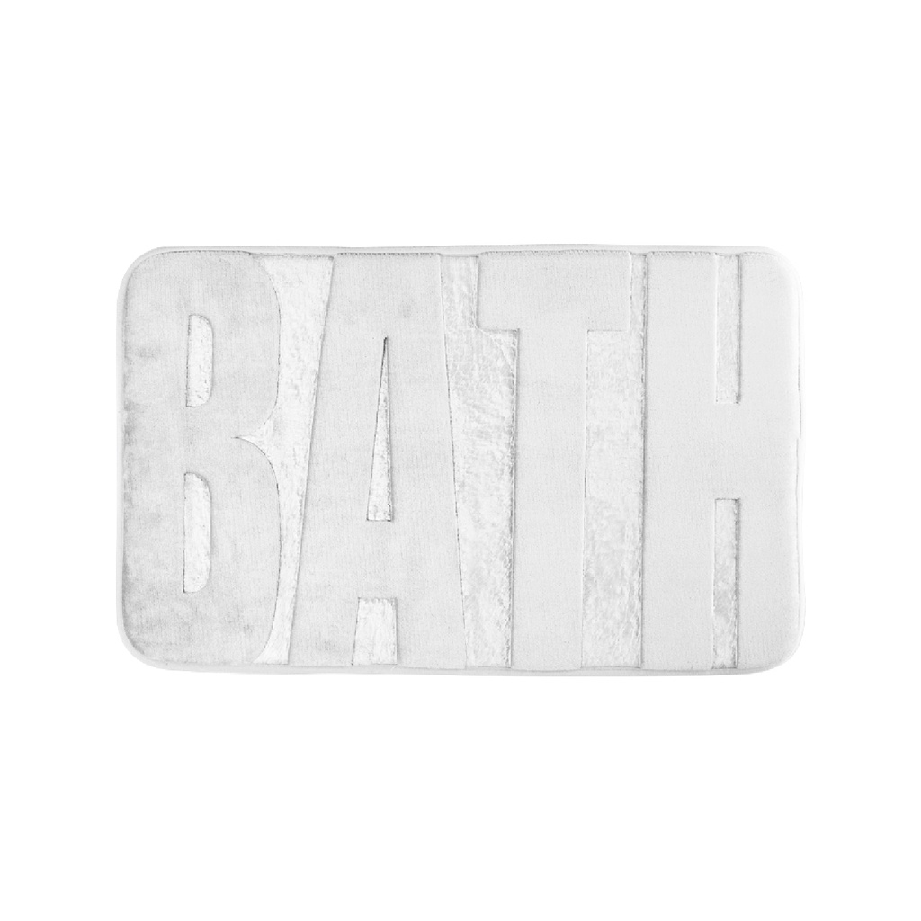 Piso de baño Bath blanco 75x45cm