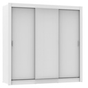 Closet 3 puertas 2 cajones Lyon blanco