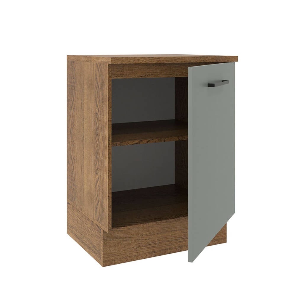 Base cocina Agata gris 1 puerta 60cm