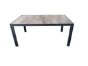Mesa terraza Lazio cerámica gris 165cm