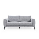 Sofá 2 cuerpos Smile gris claro 