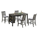 Juego comedor bar 4 sillas Teluk