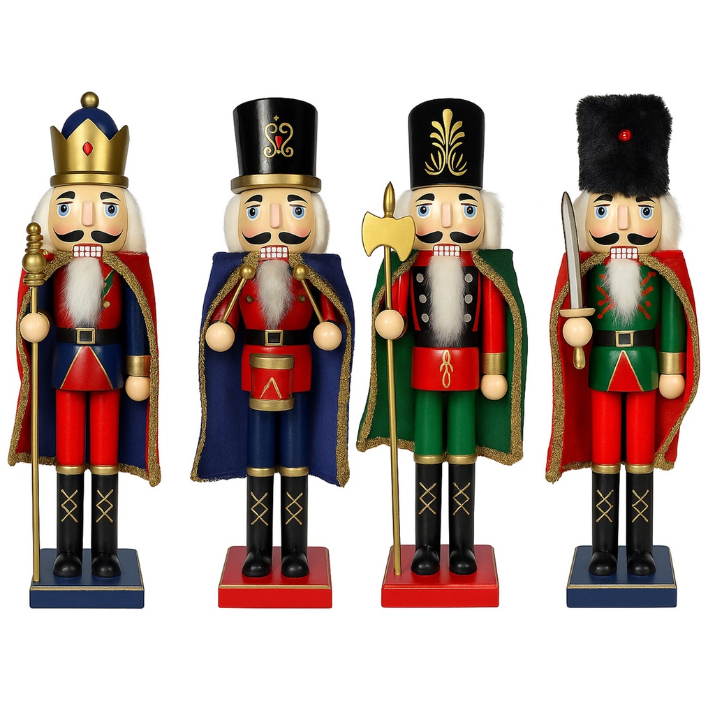 Cascanueces madera 38cm capa