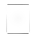 Espejo rectangular 99x80cm negro