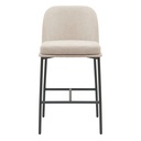 Silla bar Gaia beige set de 2