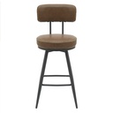 Silla bar Soma giratoria camel set de 2