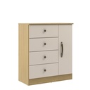 Comoda Lisboa Canary/Off white