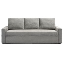 Sofá cama 3 cuerpos Amberes gris claro