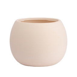[230005985] Macetero cerámica 18cm redondo