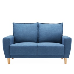 [230009218] Sofá 2 cuerpos Maya azul