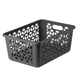 [230024473] Canasto organizador negro 5L