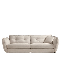 [230024785] Sofá 3 cuerpos Larisa blanco