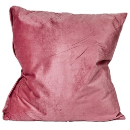 [230026653] Cojín 45x45cm velvet palo rosa