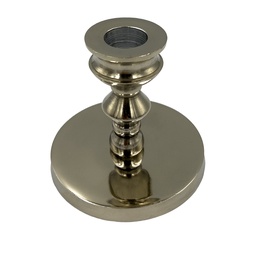 [230029204] Candelabro plateado 8cm