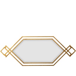 [230029995] Espejo 58,5x150cm Randi dorado