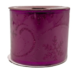 [230030687] Cinta regalo rosada 6,3x250cm