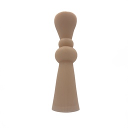 [230032816] Vela acanalada 20cm beige