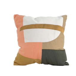 [230034220] Cojín 45x45cm bordado abstracto