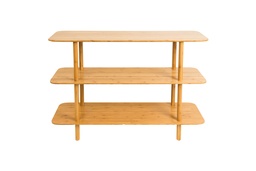 [230035329] Estante 3 niveles bambú